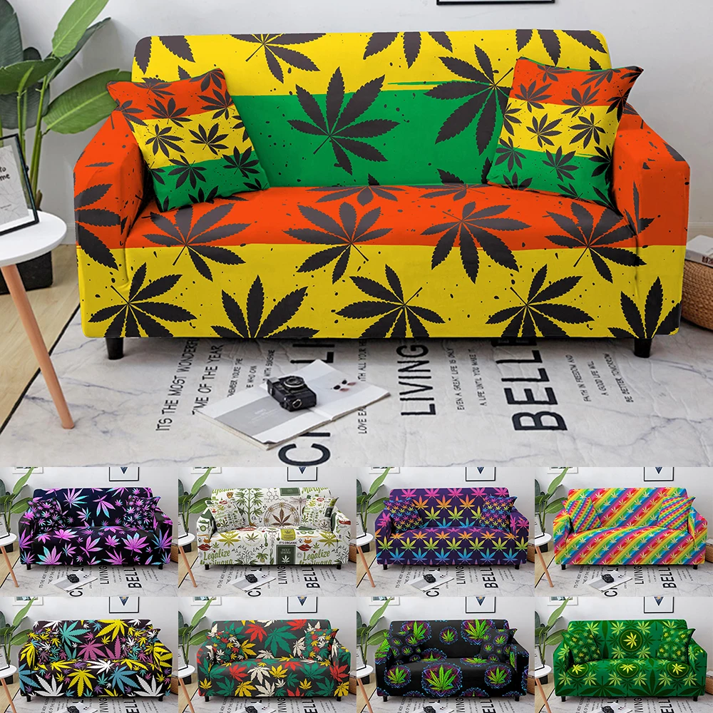 Stretch Sofa Cover Elastic 3D Maple Leaves Printed Sofa Slipcover For Living Room All-inclusive Couch Covers 1/2/3/4 Seater
Stretch Sofa Cover Elastic 3D Maple Leaves Printed Sofa Slipcover For Living Room All-inclusive Couch Covers 1/2/3/4 Seater