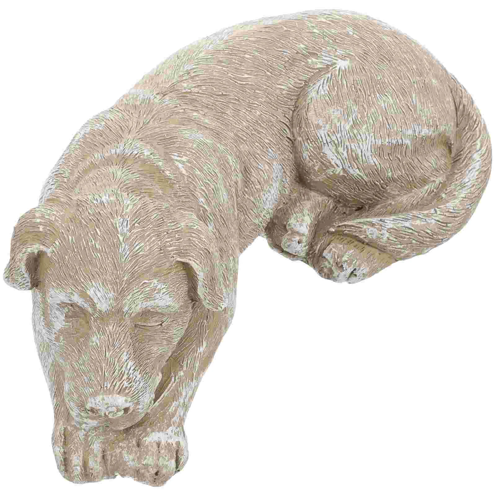 

Pet Memorial Gift Dog Memorial Stone Ornament Pet Tribute Statue Animal Statute Ornament