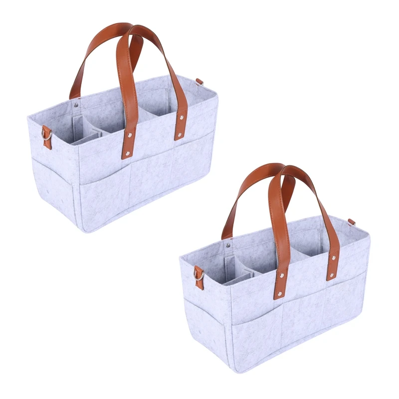 -2X Baby Diaper Caddy Organizer Portable Holder Shower Basket Portable Nursery Storage Bin Storage Basket Bag Light Grey
-2X Baby Diaper Caddy Organizer Portable Holder Shower Basket Portable Nursery Storage Bin Storage Basket Bag Light Grey