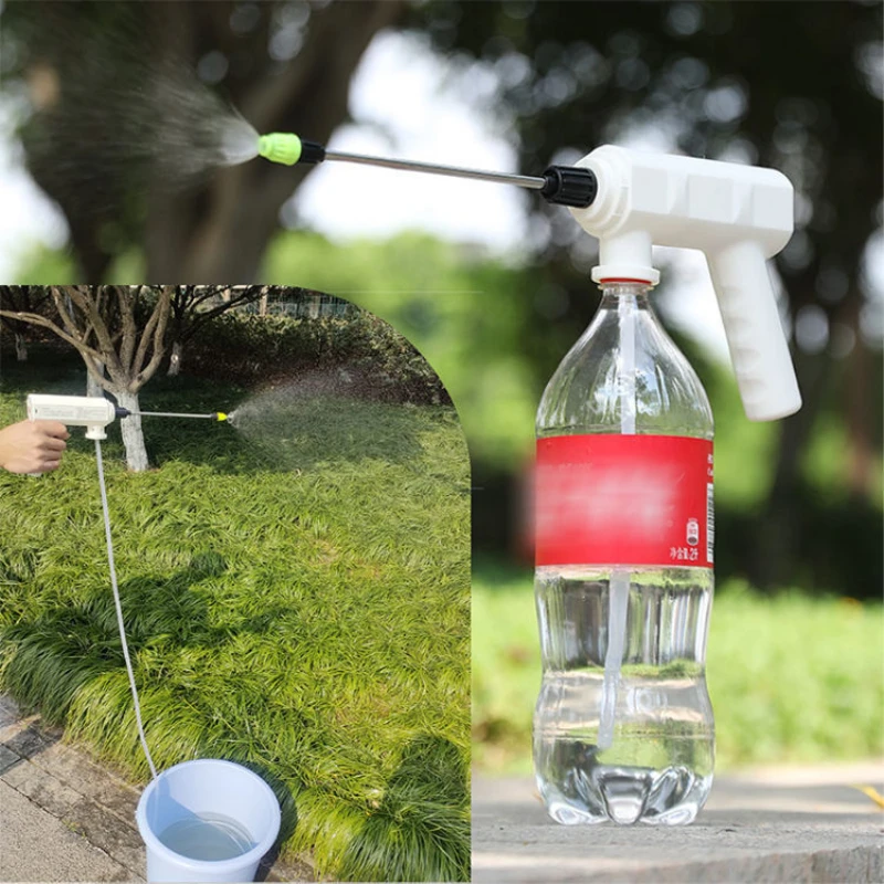 Electric Rechargeable Watering Can Head Spray Gun Multi-functional Household Pumping Watering Flowers and Medicine Fertilization
Electric Rechargeable Watering Can Head Spray Gun Multi-functional Household Pumping Watering Flowers and Medicine Fertilization