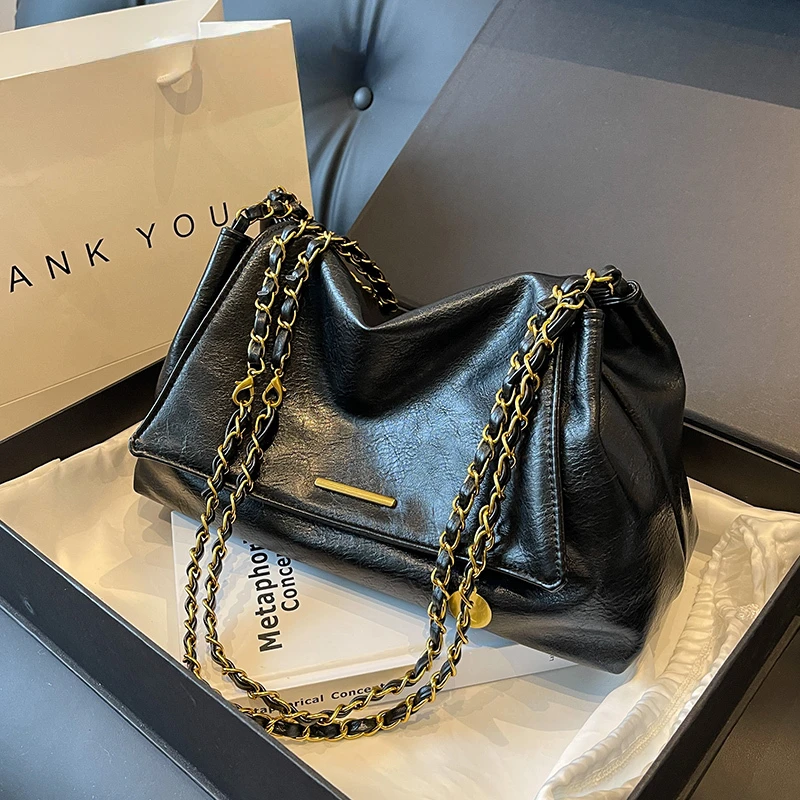 Small PU Leather Shopping Crossbody Bags for Women 2023 Winter Fashion Simple Trend Design Chain Shoulder Bag Ladies Handbags
Small PU Leather Shopping Crossbody Bags for Women 2023 Winter Fashion Simple Trend Design Chain Shoulder Bag Ladies Handbags