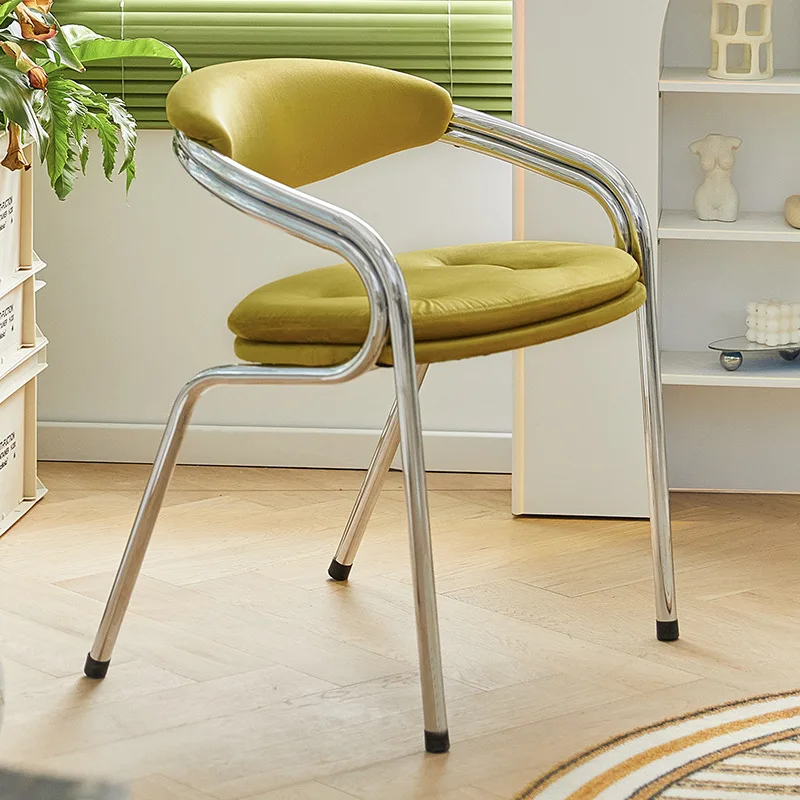 Nordic Retro Metal Dining Chair Restaurant Household Modern Leisure Dining Chairs Stool Bedroom Sillas De Comedor Furniture
Nordic Retro Metal Dining Chair Restaurant Household Modern Leisure Dining Chairs Stool Bedroom Sillas De Comedor Furniture