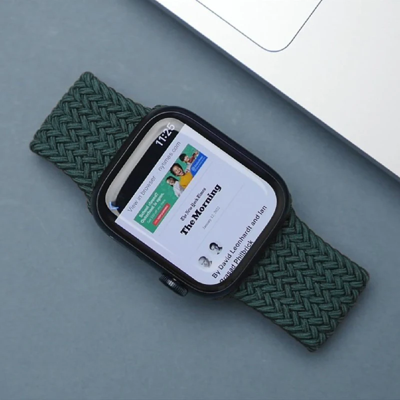 Для Apple Watch, Плетеный одинарный ремешок, разные размеры, ремешки iwatch 5/6/2/1 49 мм 45 мм 44 мм 40 мм 41 мм, apple watch
Для Apple Watch, Плетеный одинарный ремешок, разные размеры, ремешки iwatch 5/6/2/1 49 мм 45 мм 44 мм 40 мм 41 мм, apple watch