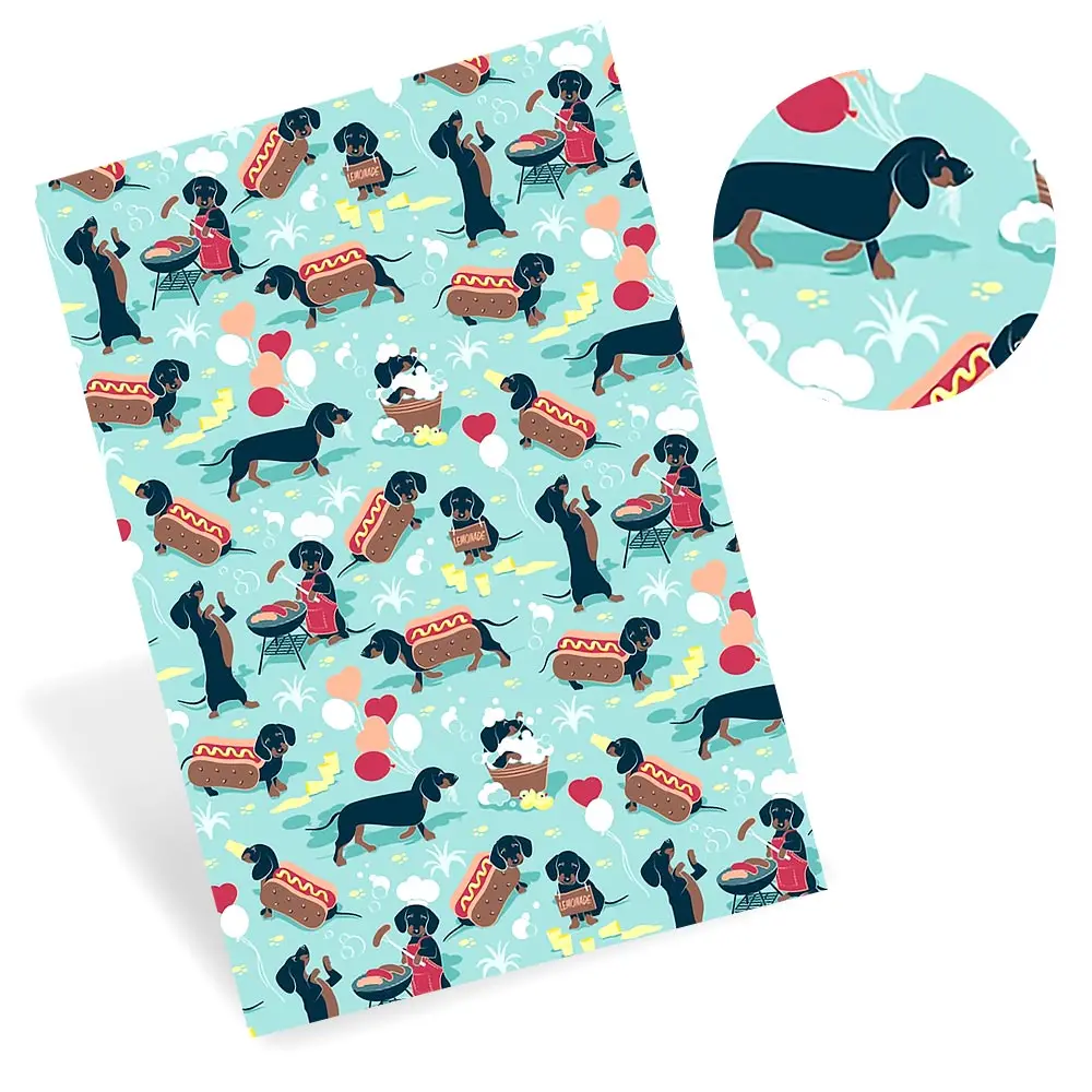 Faux Leather Sheets Cartoon Dogs Printed Synthetic Leather Fabric Handmade Hair Bow Material DIY Crafts Supplies Sewing Clothing
Faux Leather Sheets Cartoon Dogs Printed Synthetic Leather Fabric Handmade Hair Bow Material DIY Crafts Supplies Sewing Clothing