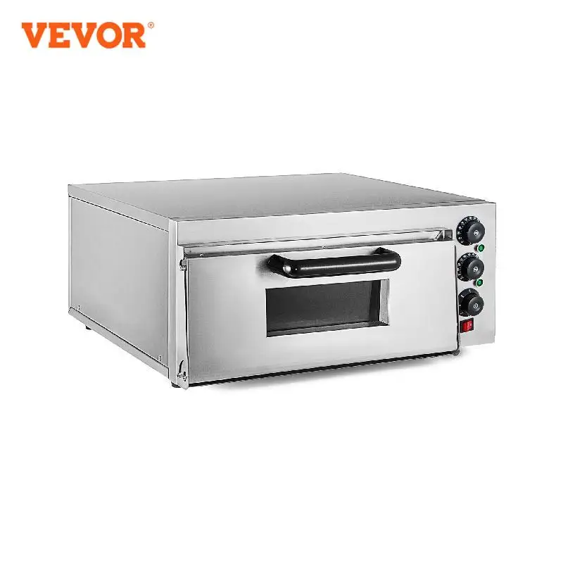 VEVOR Electric Pizza Oven Single/Double Deck Rotisserie Catering Bakery Snack Bar Stove Machine 122℉ to 662℉ for Home Commercial
VEVOR Electric Pizza Oven Single/Double Deck Rotisserie Catering Bakery Snack Bar Stove Machine 122℉ to 662℉ for Home Commercial