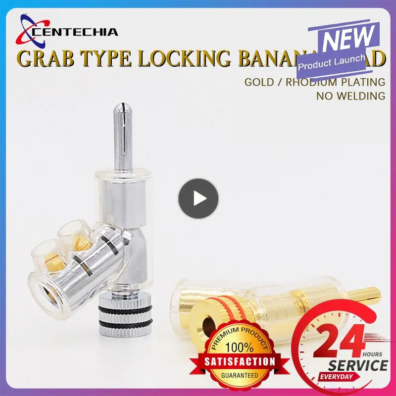 1/2/3PCS Banana Connector Sonic Performance Transmission Characteristic Speaker Cable Plug Gold Banana Plug Connector
1/2/3PCS Banana Connector Sonic Performance Transmission Characteristic Speaker Cable Plug Gold Banana Plug Connector