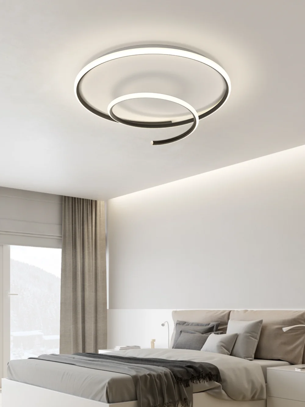 Modern Ring LED Ceiling Light Simple Living Room Bedroom Study Dining Room Room Balcony Black Home Decor Lighting Ceiling lamp
Modern Ring LED Ceiling Light Simple Living Room Bedroom Study Dining Room Room Balcony Black Home Decor Lighting Ceiling lamp