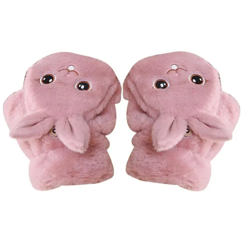 Rabbit Half Fingerless Gloves Convertible Cartoon Rabbit Half Finger Flip Gloves Convertible Mittens Thick Half Finger Gloves
Rabbit Half Fingerless Gloves Convertible Cartoon Rabbit Half Finger Flip Gloves Convertible Mittens Thick Half Finger Gloves