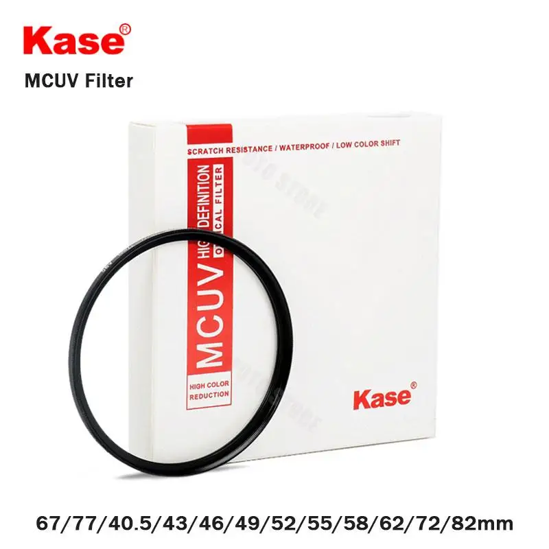 KASE MCUV AGC Lens Optical Filter MC UV 67/77/40.5/43/46/49/52/55/58/62/72/82mm for Canon Fuji Sony Camera Lens Protector Filter
KASE MCUV AGC Lens Optical Filter MC UV 67/77/40.5/43/46/49/52/55/58/62/72/82mm for Canon Fuji Sony Camera Lens Protector Filter