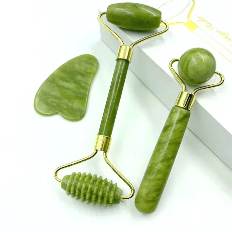 Natural Jade Massage Roller Guasha Board SPA Scraper Stone Facial Anti-wrinkle Treatment Body Facial Massager Health Care Tools
Natural Jade Massage Roller Guasha Board SPA Scraper Stone Facial Anti-wrinkle Treatment Body Facial Massager Health Care Tools