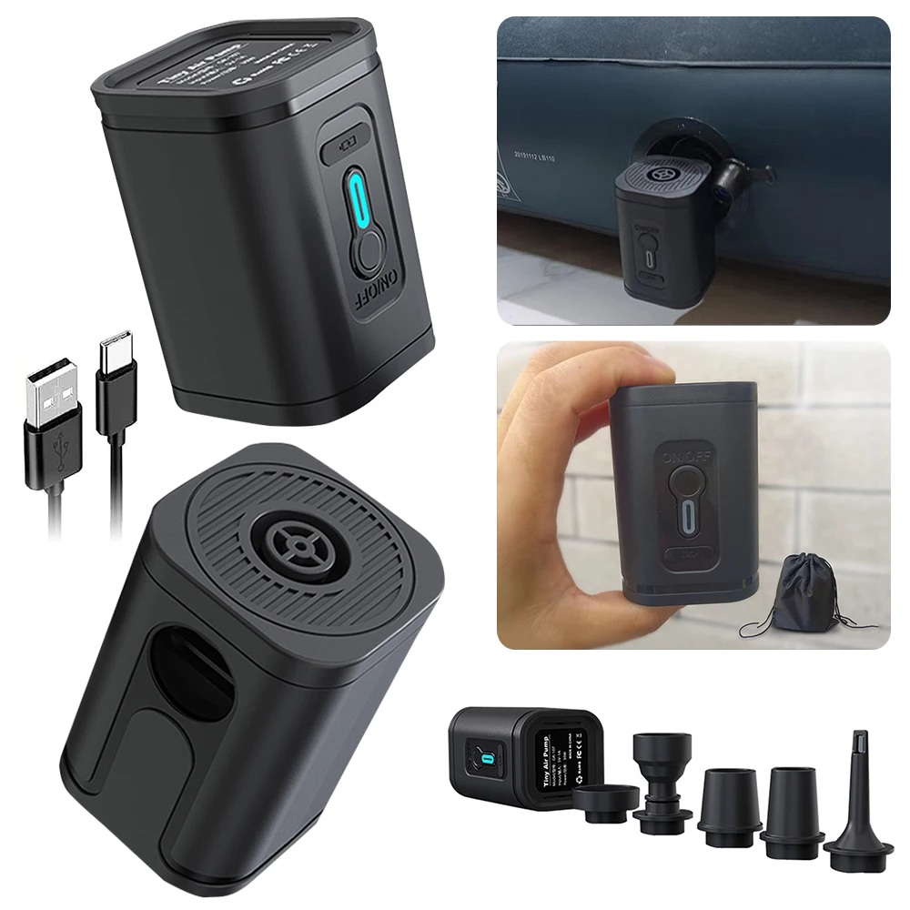 Насос Электрический 2 в 1, 30 Вт, USB-зарядка, 250 л/мин 
Насос Электрический 2 в 1, 30 Вт, USB-зарядка, 250 л/мин