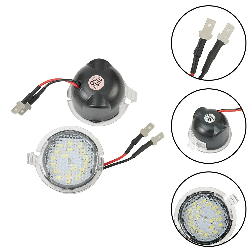 2Pcs Car LED Side Mirror Puddle Lights 18SMD For Ford Range 2015-2017 LED Side Rearview Mirror Floor Ground Lamp Puddle Light
2Pcs Car LED Side Mirror Puddle Lights 18SMD For Ford Range 2015-2017 LED Side Rearview Mirror Floor Ground Lamp Puddle Light
