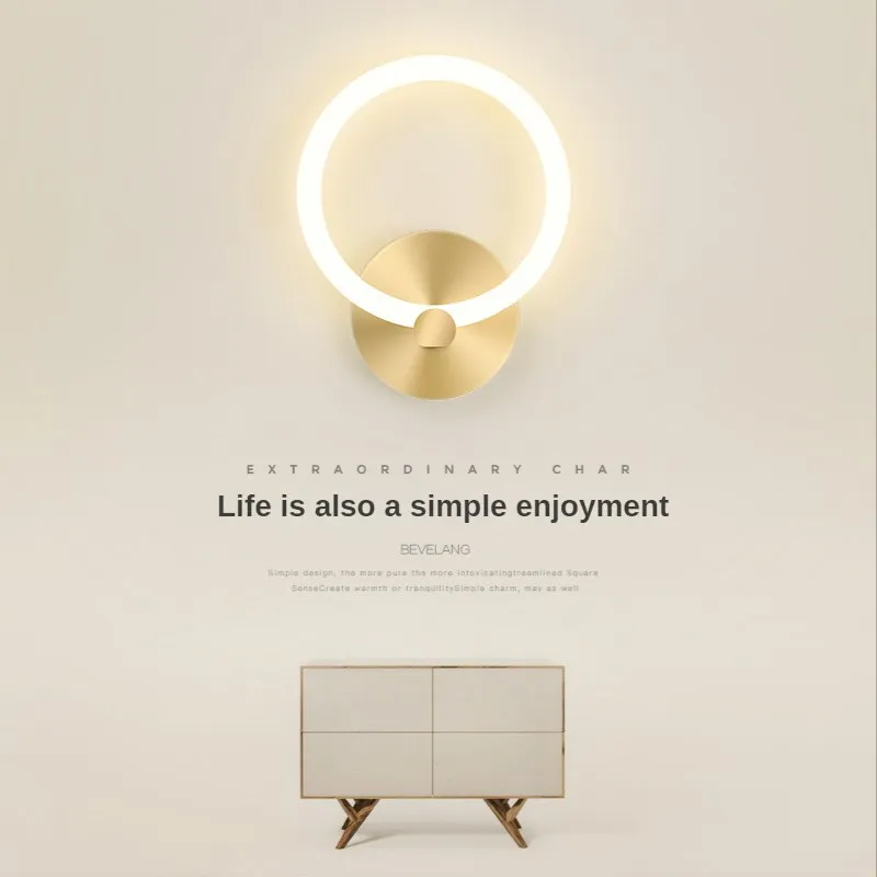 Nordic LED Wall Light Luxury Lustre Indoor Lighting Bedroom Bedside Porch Balcony TV Background Wall Home Decoration
Nordic LED Wall Light Luxury Lustre Indoor Lighting Bedroom Bedside Porch Balcony TV Background Wall Home Decoration