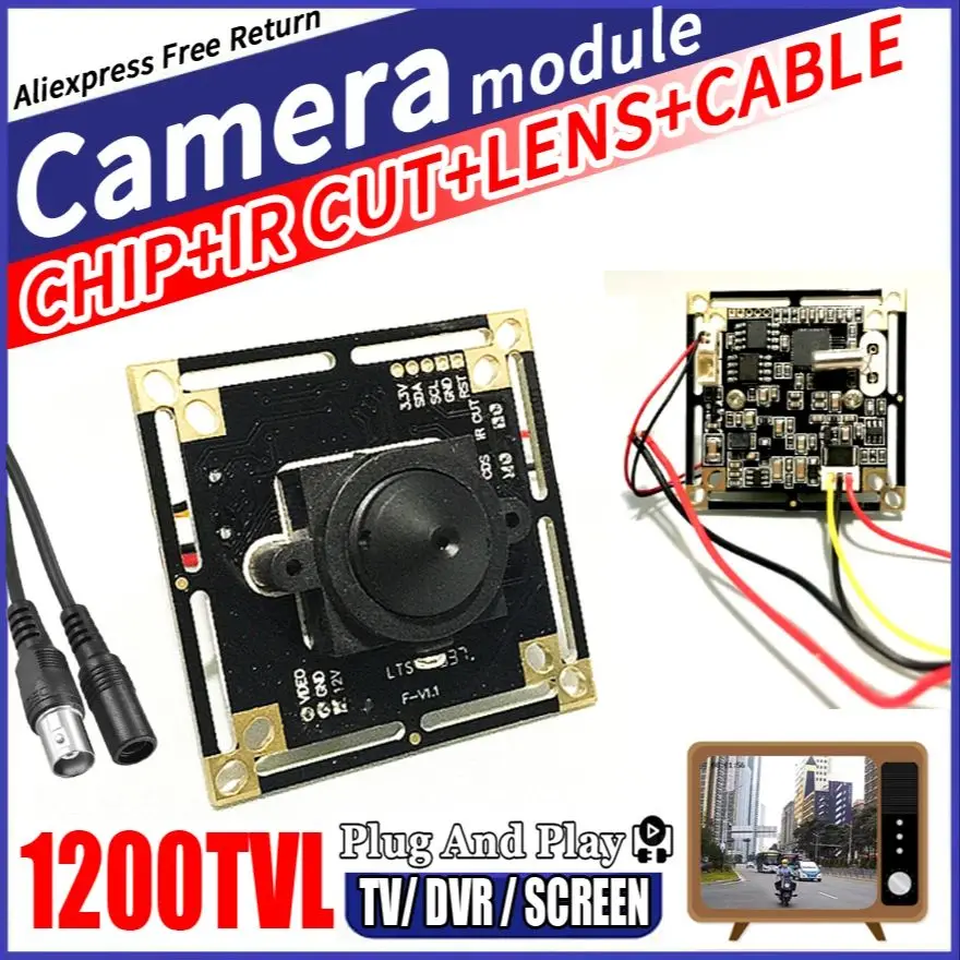 Clestech аналоговая камера видеонаблюдения 1200TVL 
Clestech аналоговая камера видеонаблюдения 1200TVL