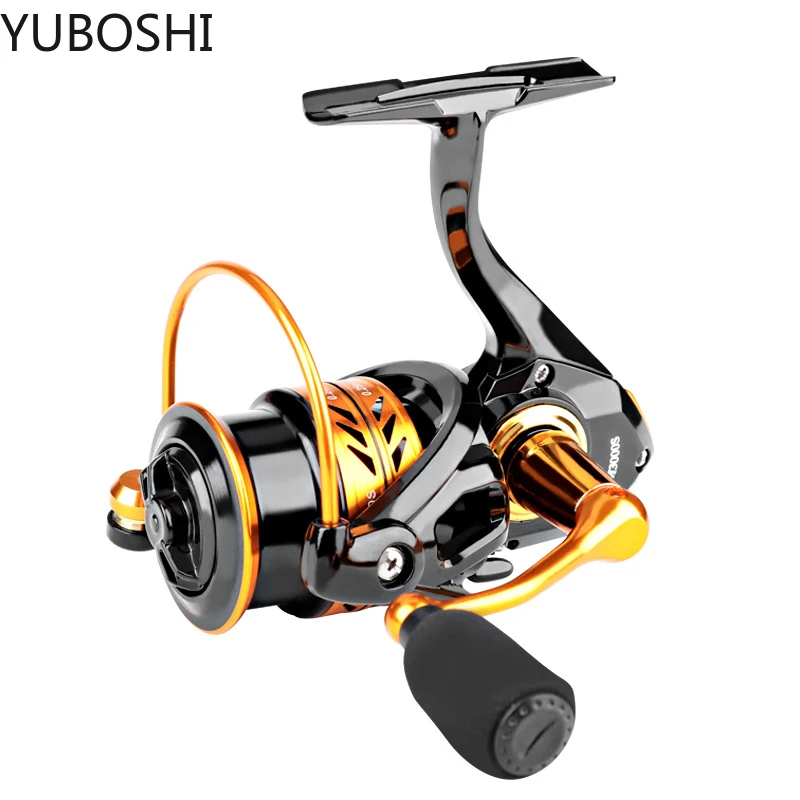 YUBOSHI Spinning Reel Metal Spool 5.0:1 Carp Fishing Reel Aluminum Spool Saltwater Fishing Wheel baitcaster fishing reel
YUBOSHI Spinning Reel Metal Spool 5.0:1 Carp Fishing Reel Aluminum Spool Saltwater Fishing Wheel baitcaster fishing reel