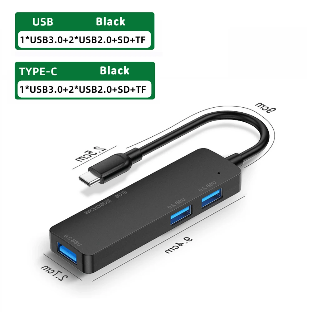 5-портовый концентратор USB 3,0 Тип C, хаб-удлинитель, высокоскоростной разветвитель, кардридер, SD TF-порты, мультипорт для Macbook компьютера
5-портовый концентратор USB 3,0 Тип C, хаб-удлинитель, высокоскоростной разветвитель, кардридер, SD TF-порты, мультипорт для Macbook компьютера