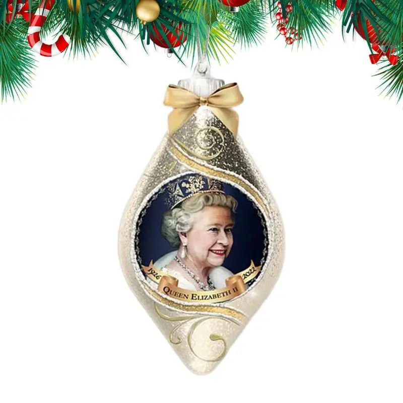 Queen Elizabeth Memorial Pendant 1926-2022 Queen's Platinum Acrylic 2D Memorial Hanging Pendant Tree Ornaments Keychain Decor
Queen Elizabeth Memorial Pendant 1926-2022 Queen's Platinum Acrylic 2D Memorial Hanging Pendant Tree Ornaments Keychain Decor