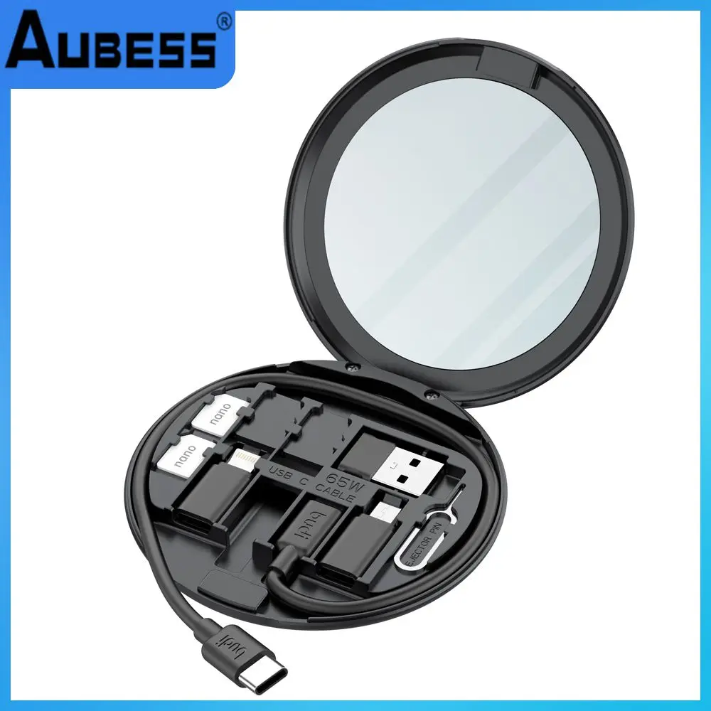 Universal Usb Adapter Fast Charging Extended Transfer With Mirror 60w Fast Charge Phone Accessories Storage Box Portable 11 In 1 
Universal Usb Adapter Fast Charging Extended Transfer With Mirror 60w Fast Charge Phone Accessories Storage Box Portable 11 In 1