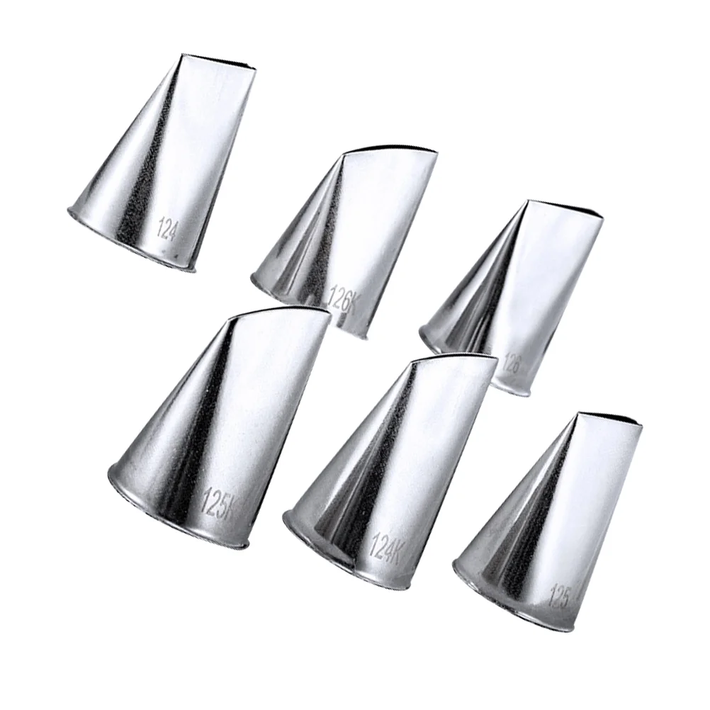 6 PCS Icing Cookies Cake Icing Tips Cookie Frosting Pastry Nozzle Cookie Cake Cake Decorating Tools Decorative Items Piping Tip
6 PCS Icing Cookies Cake Icing Tips Cookie Frosting Pastry Nozzle Cookie Cake Cake Decorating Tools Decorative Items Piping Tip