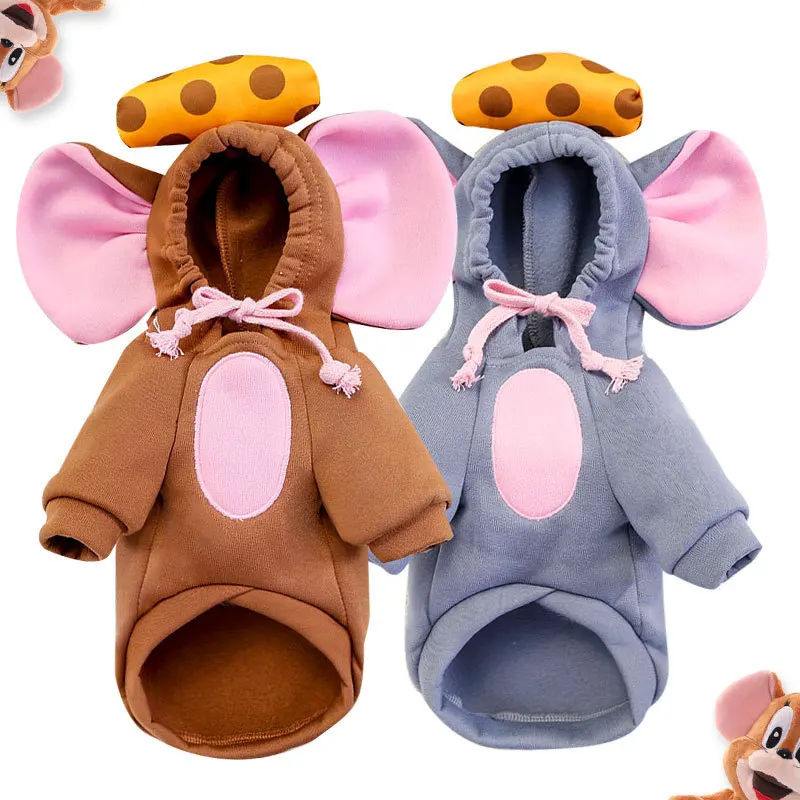 Pet Winter Clothes Warm Dog Hoodies Sweatshirts Puppy Pullover Coat Cute Mushroom Costume For French Bulldog Small Dogs Jacket
Pet Winter Clothes Warm Dog Hoodies Sweatshirts Puppy Pullover Coat Cute Mushroom Costume For French Bulldog Small Dogs Jacket