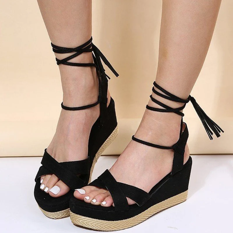 2022 Platform Wedges Sandals Summer Women Solid Fashion High Heels Shoes Ankle Strap Ladies Open Toe Sandalias Chaussure Femme
2022 Platform Wedges Sandals Summer Women Solid Fashion High Heels Shoes Ankle Strap Ladies Open Toe Sandalias Chaussure Femme