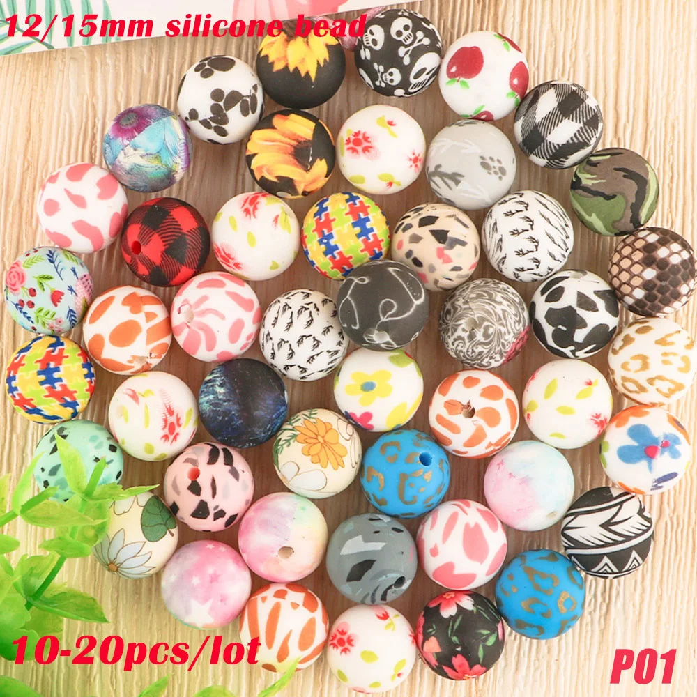 10/20Pcs Leopard Terrazzo Dalmatian Camo Silicone Beads 12/15MM Leopard Print For Jewelry Necklaces Making
10/20Pcs Leopard Terrazzo Dalmatian Camo Silicone Beads 12/15MM Leopard Print For Jewelry Necklaces Making