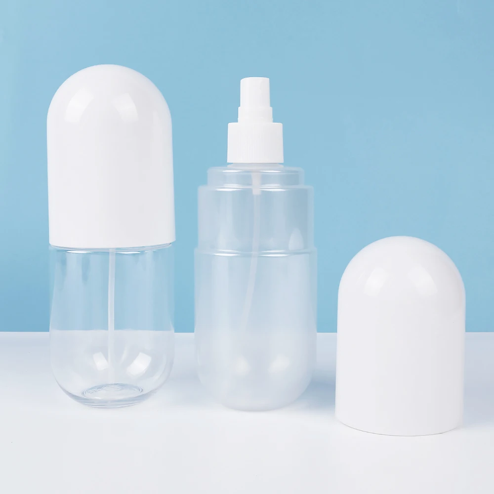 250ml Plastic Capsule Spray Bottle Transparent Cosmetic Refillable Containers Water Mist Atomizer Empty Bottles Skin Care Tools
250ml Plastic Capsule Spray Bottle Transparent Cosmetic Refillable Containers Water Mist Atomizer Empty Bottles Skin Care Tools