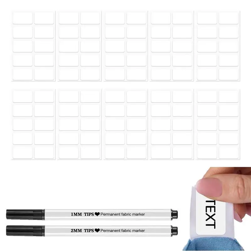 Self Adhesive Name Labels Washable Sticker Labels For Kids Clothes 100Pcs Self-adhesive Write-On Waterproof Fabric Labels
Self Adhesive Name Labels Washable Sticker Labels For Kids Clothes 100Pcs Self-adhesive Write-On Waterproof Fabric Labels