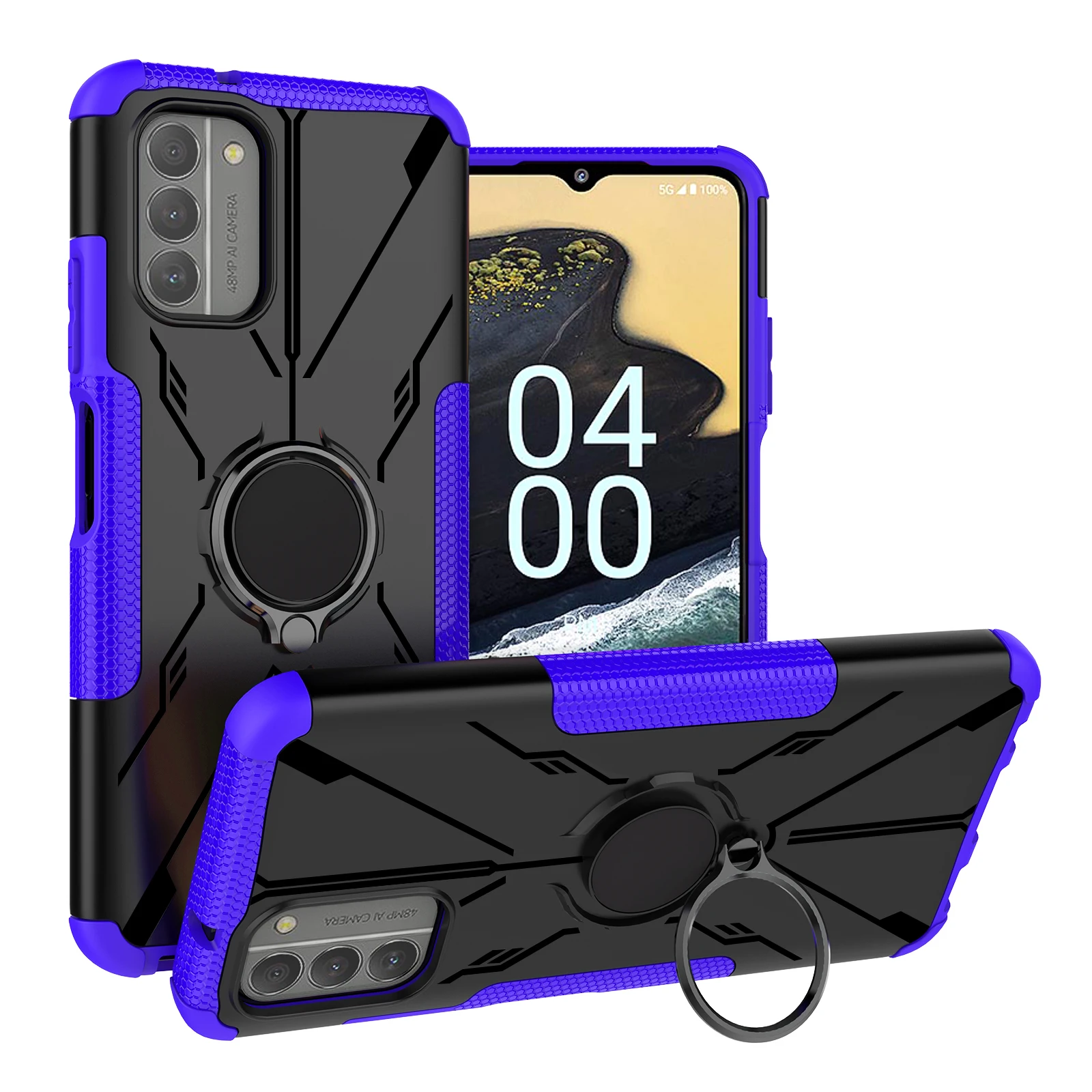 With Ring Armor Case For Nokia G400 Magnetic Car Hold Shockproof Phone Case Cover for Nokia G10/Nokia G20/Nokia G11/Nokia G21
With Ring Armor Case For Nokia G400 Magnetic Car Hold Shockproof Phone Case Cover for Nokia G10/Nokia G20/Nokia G11/Nokia G21