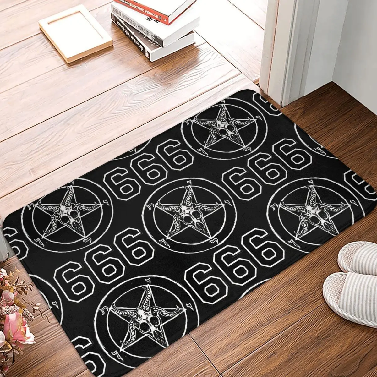 Non-slip Doormat Baphomet 666 Living Room Bedroom Mat Outdoor Carpet Home Modern Decor
Non-slip Doormat Baphomet 666 Living Room Bedroom Mat Outdoor Carpet Home Modern Decor