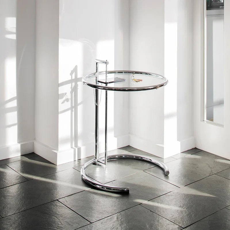 Nordic Light Luxury Style Living Room Bedroom Furniture Transparent Medieval Stainless Steel Glass Small Round Table
Nordic Light Luxury Style Living Room Bedroom Furniture Transparent Medieval Stainless Steel Glass Small Round Table