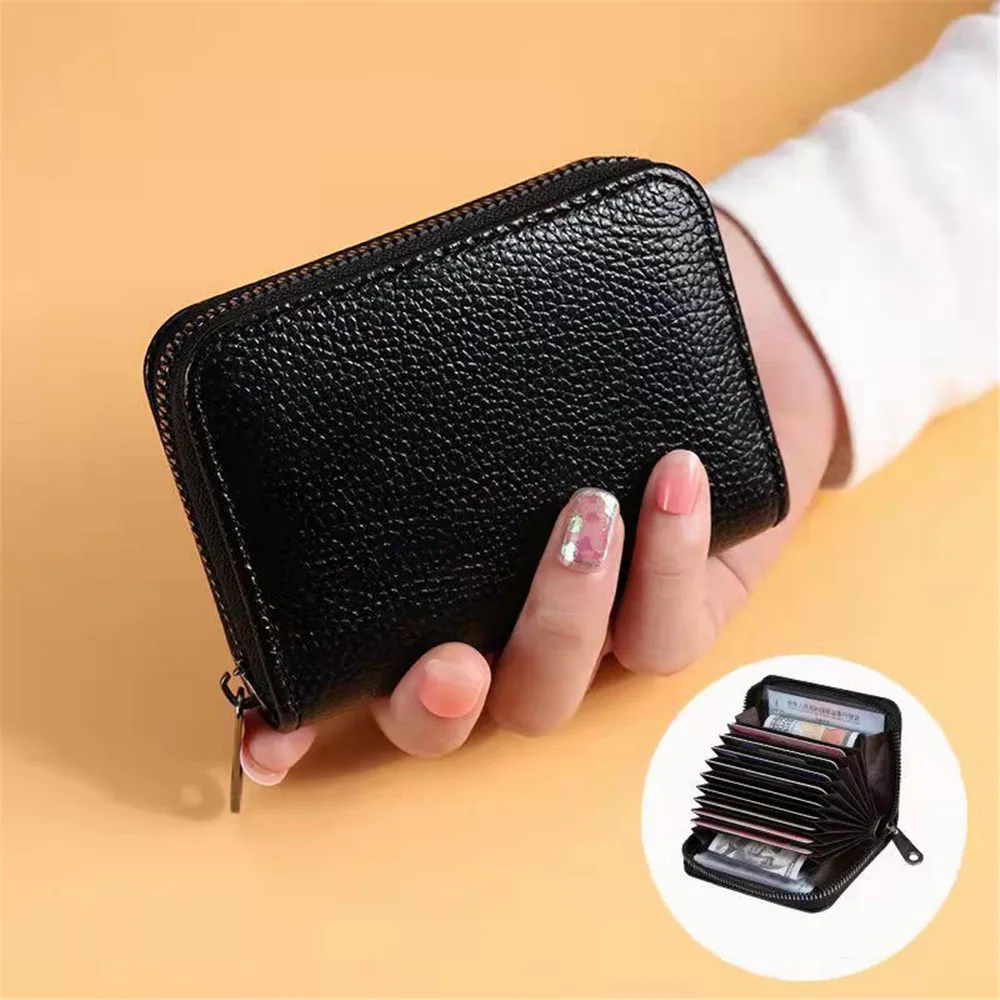 Selling Fashion Women Business Card Holder Pu Leather Credit Card Wallet Bag Zipper Credit/id/bank Card Holder Case Coin Purse
Selling Fashion Women Business Card Holder Pu Leather Credit Card Wallet Bag Zipper Credit/id/bank Card Holder Case Coin Purse