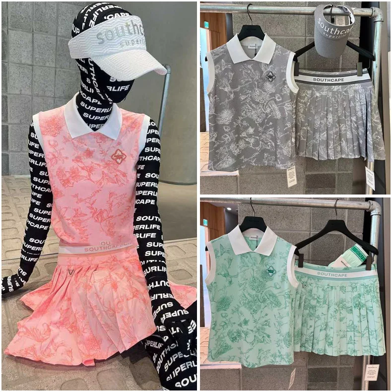 2023 New Women Red Golf Shirt for Summer Sleeveless Golf Wear for Ladies Green Polo Shirts Gray Tennis Shirts Dry Fit Sport Top
2023 New Women Red Golf Shirt for Summer Sleeveless Golf Wear for Ladies Green Polo Shirts Gray Tennis Shirts Dry Fit Sport Top