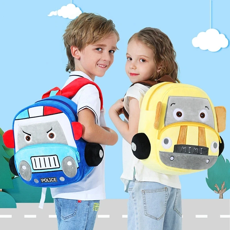 Cartoon 3-6 Years 3D Car Plush Backpack Kindergarten School Toy Bag Girls Boys Large Funny Backpack Kids Gift
Cartoon 3-6 Years 3D Car Plush Backpack Kindergarten School Toy Bag Girls Boys Large Funny Backpack Kids Gift