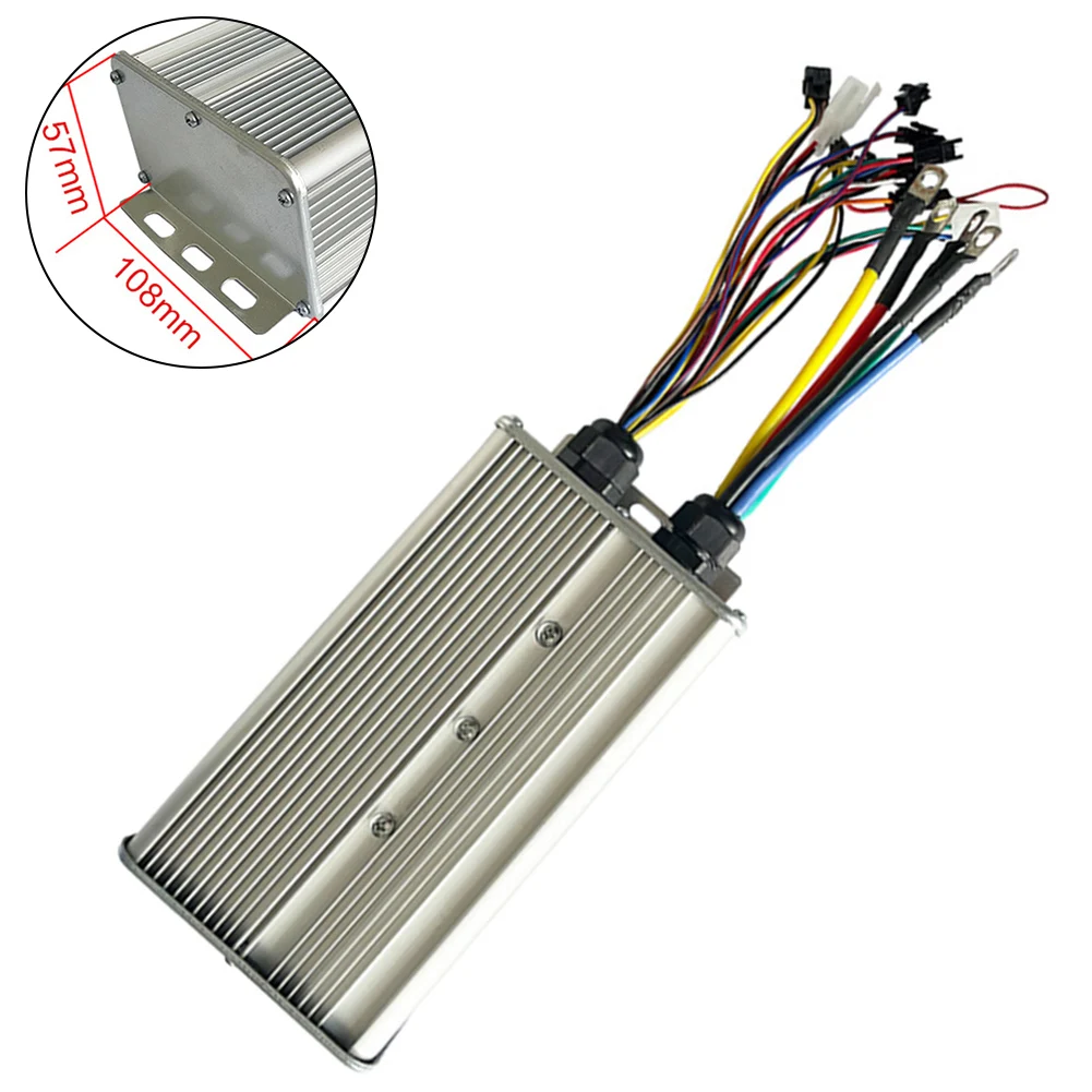 Electric Bicycle Scooter Motor Dual Controller 48V/72V JN-60A 1000W-3000W Brushless Lithium Controller Ebike Parts
Electric Bicycle Scooter Motor Dual Controller 48V/72V JN-60A 1000W-3000W Brushless Lithium Controller Ebike Parts