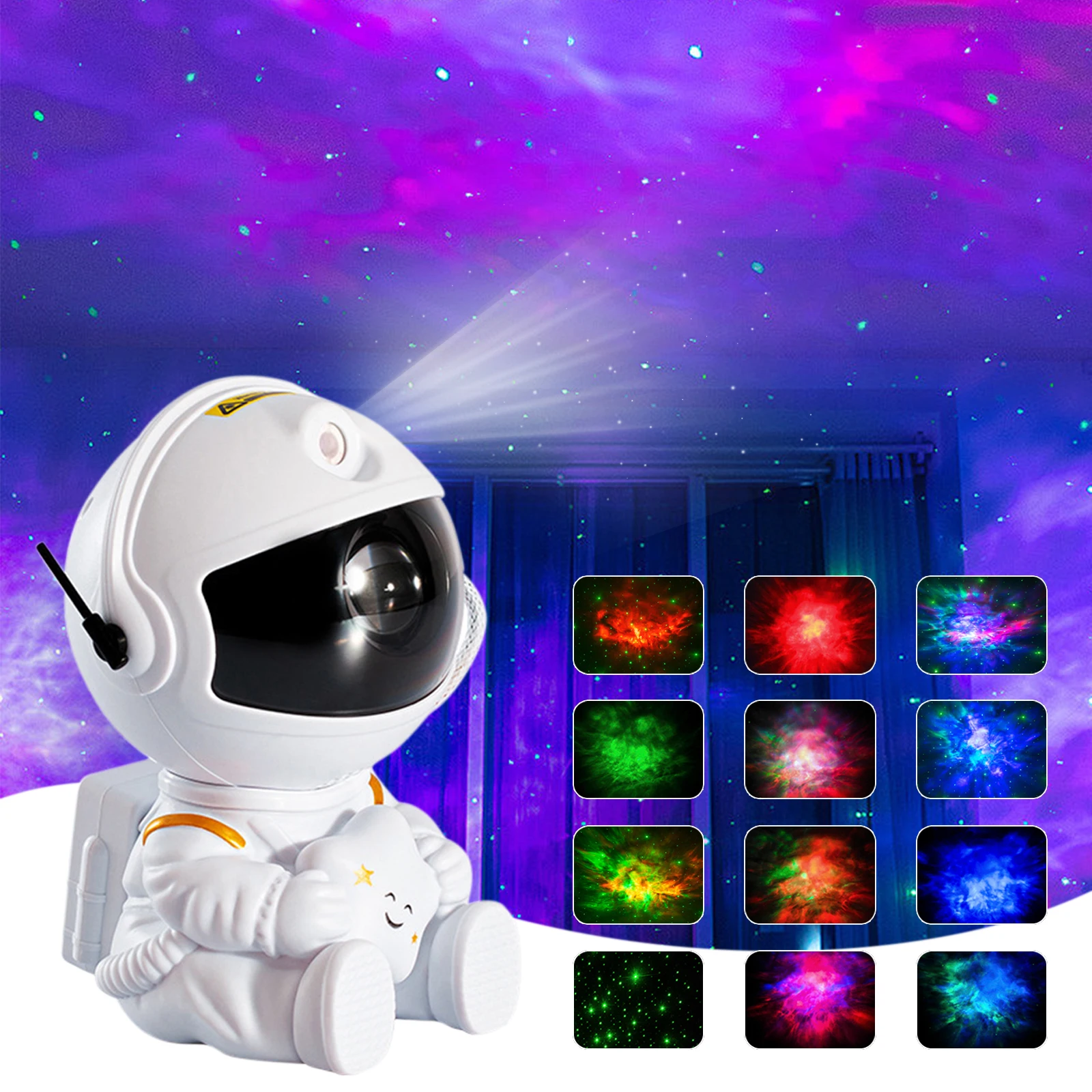 NEW Astronaut Projector Starry Sky Galaxy Stars Projector Night Light LED Lamp For Bedroom Home Decorative Kids Birthday Gift
NEW Astronaut Projector Starry Sky Galaxy Stars Projector Night Light LED Lamp For Bedroom Home Decorative Kids Birthday Gift