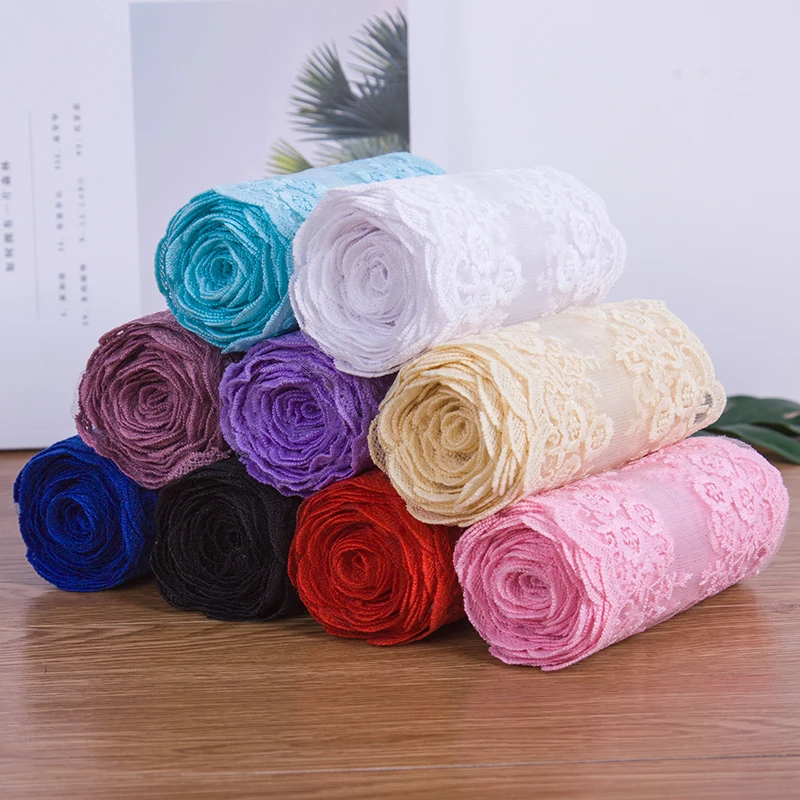 13.5CM Wide White Black Water Soluble Lace Exquisite Embroidered Fringe Ribbons Collar Trim Curtains Dress DIY Sewing Supplies
13.5CM Wide White Black Water Soluble Lace Exquisite Embroidered Fringe Ribbons Collar Trim Curtains Dress DIY Sewing Supplies