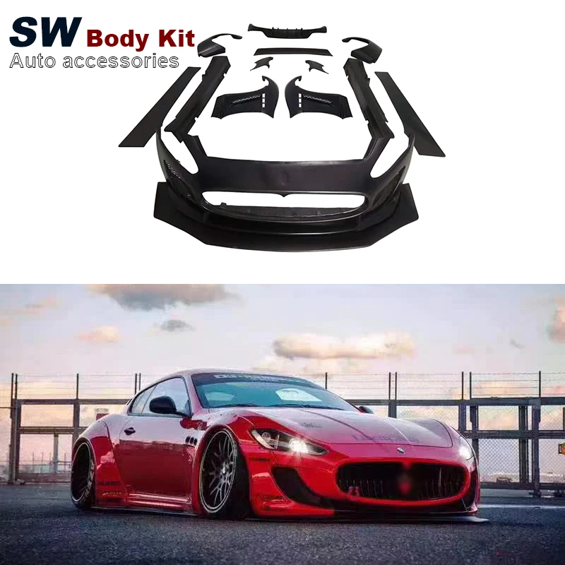 Высококачественный комплект широкого кузова LB для обновления Maserati GT GTS передние