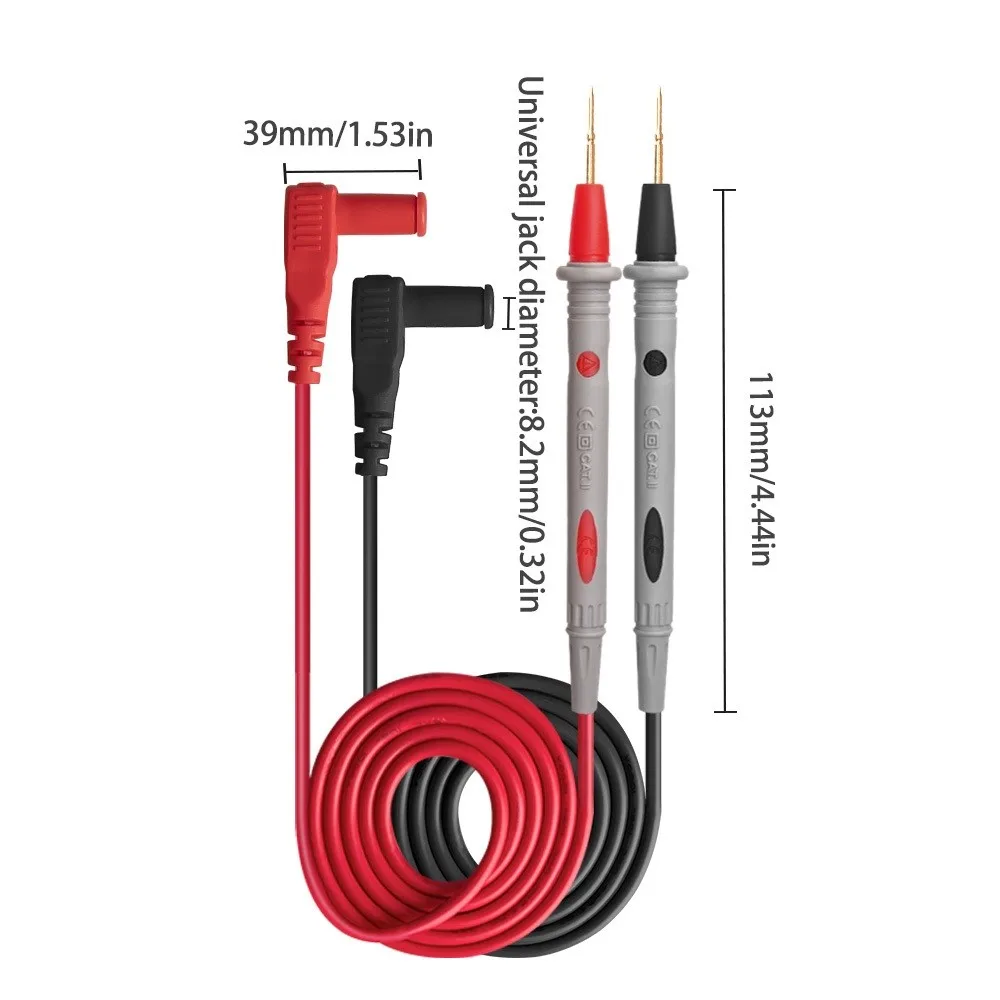 10A Multimeter Pen Line Accessories Digital Multimeter Probe PT1005 Replacement Test Instrument Pen High Quality
10A Multimeter Pen Line Accessories Digital Multimeter Probe PT1005 Replacement Test Instrument Pen High Quality