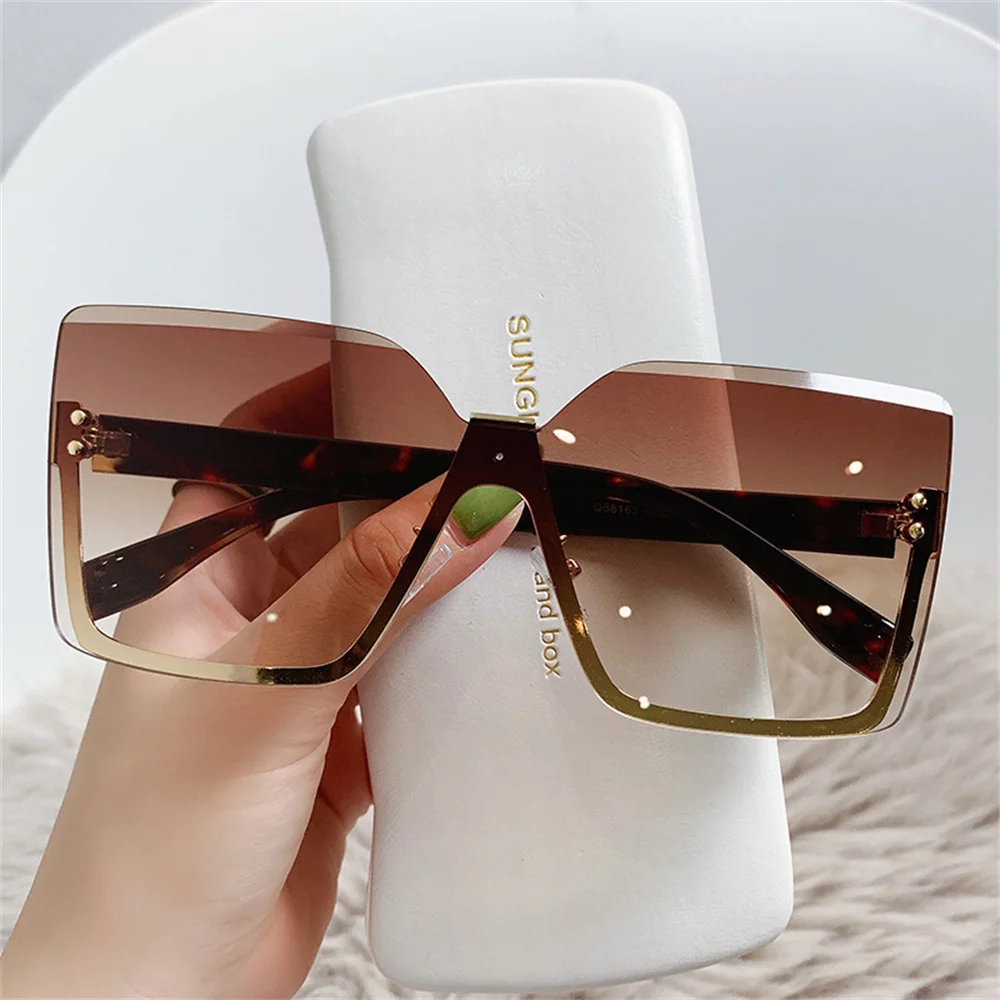 Black Square Oversized Sunglasses Women Big Frame Colorful Lens Sun Glasses Female Gradient Hip Hop Street Snap Shades 2023 New
Black Square Oversized Sunglasses Women Big Frame Colorful Lens Sun Glasses Female Gradient Hip Hop Street Snap Shades 2023 New