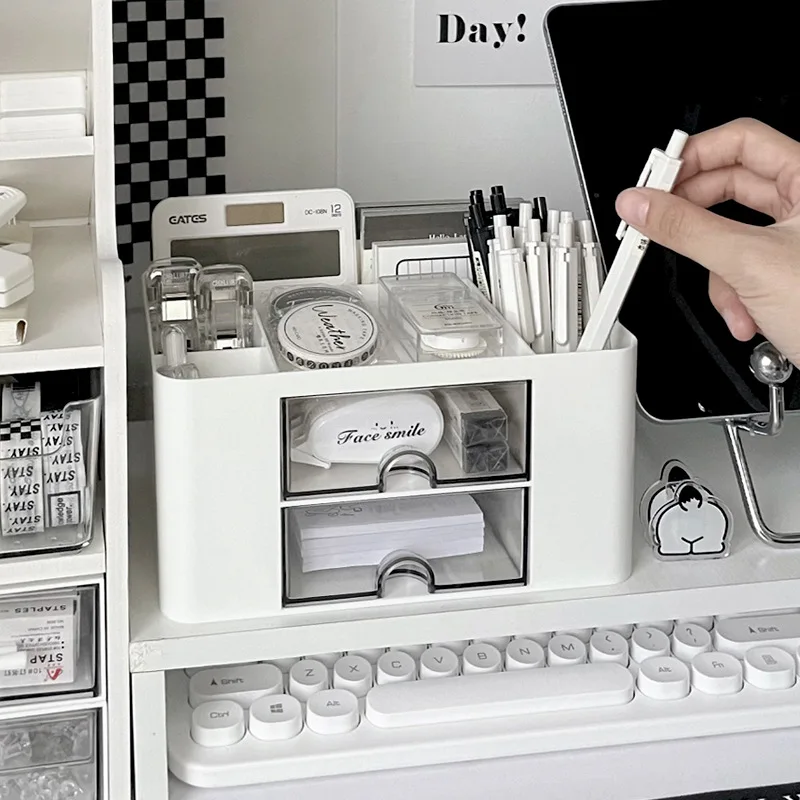 Nordic Minimalist Desk Drawer Pen Holder Storage Box Organizer Cosmetic Plastic Desktop Stationery Pencil Organize Office Shelve
Nordic Minimalist Desk Drawer Pen Holder Storage Box Organizer Cosmetic Plastic Desktop Stationery Pencil Organize Office Shelve