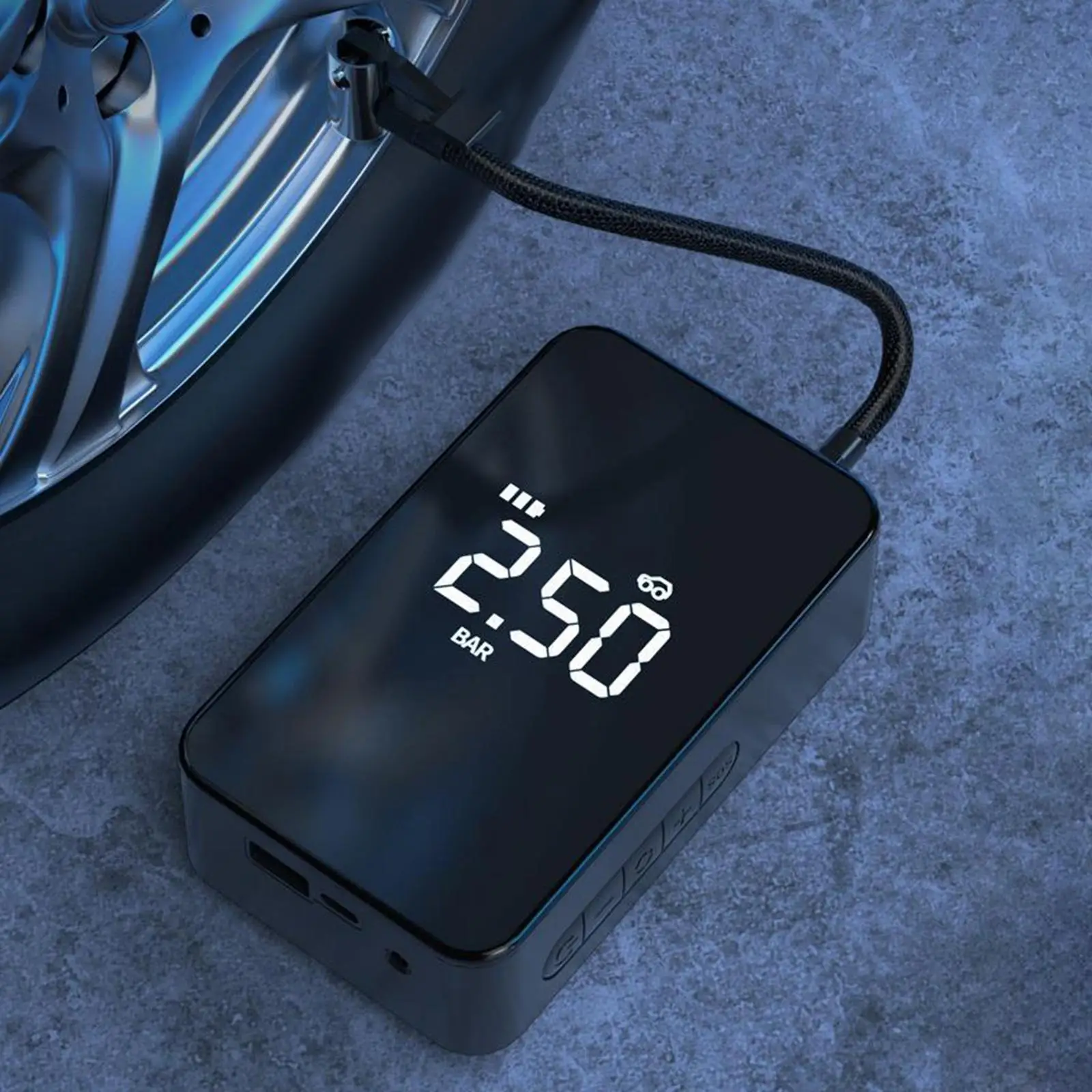 Car Electrical Air Pump Portable Air Compressor Intelligent Digital Display for Motorcycle 
Car Electrical Air Pump Portable Air Compressor Intelligent Digital Display for Motorcycle