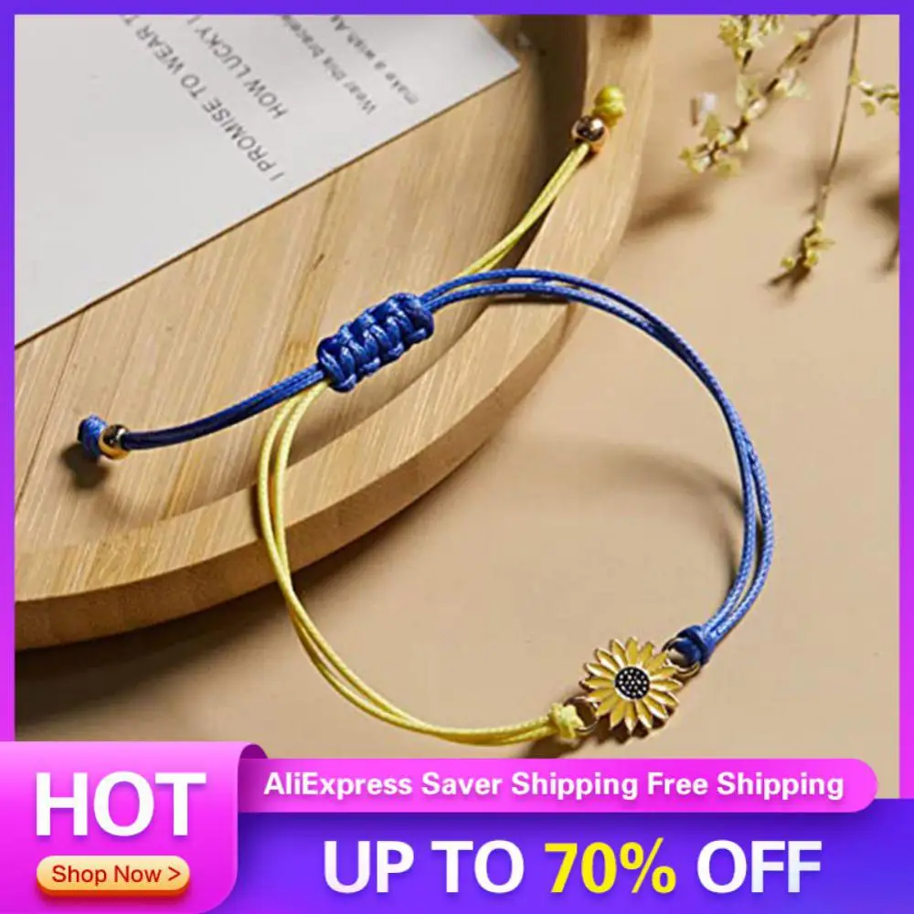 Daisy Woven Bracelet And Encouraging People To Be Confident And Happy Comfortable Sunflower Bracelet Popular Jewelry Bracelet
Daisy Woven Bracelet And Encouraging People To Be Confident And Happy Comfortable Sunflower Bracelet Popular Jewelry Bracelet