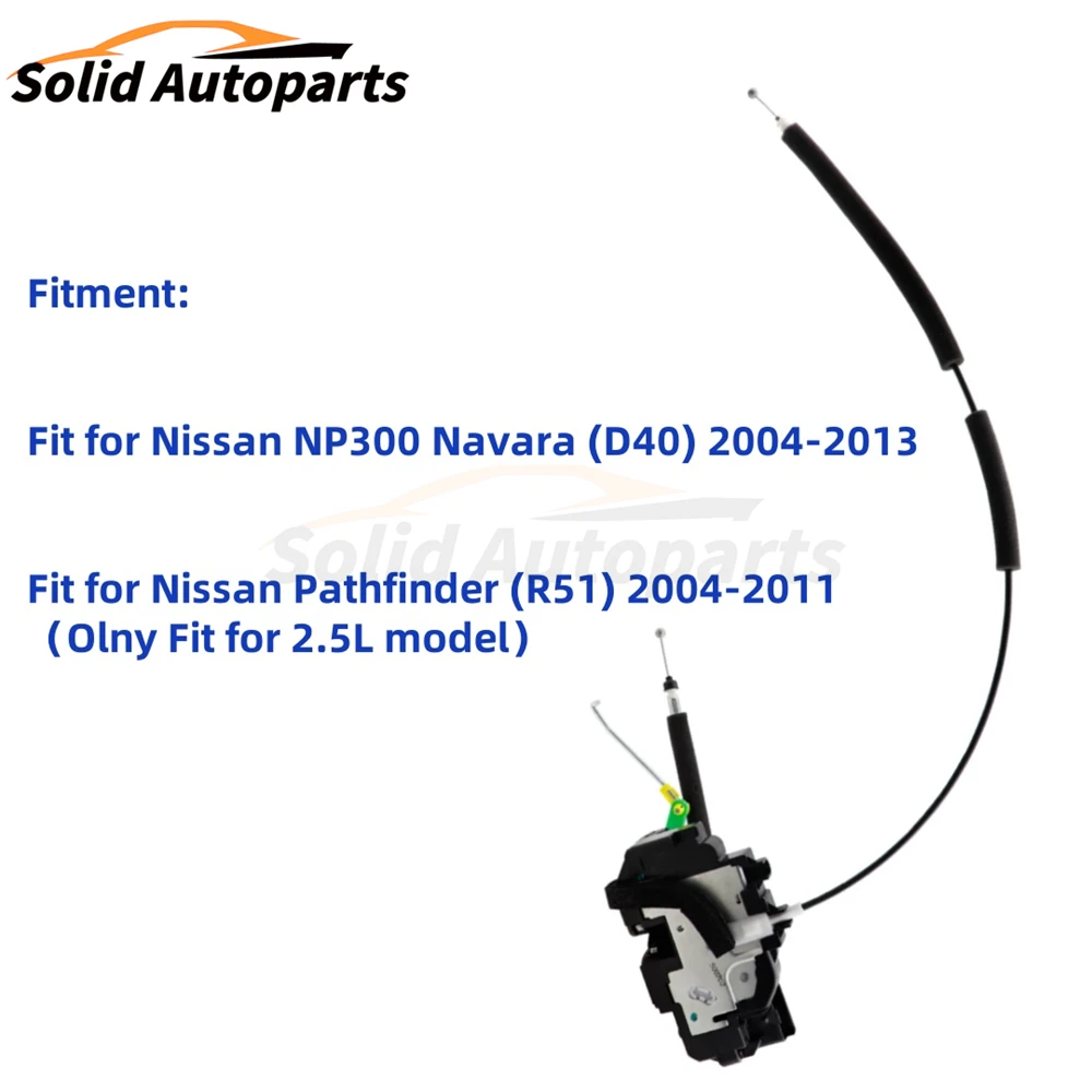 80501EB30A Привод дверного замка для Nissan NP300 Navara D40 Pathfinder R51 2.5L 80501-EB30A 80500-EB30A 82501-EB30C 82500-EB30C
80501EB30A Привод дверного замка для Nissan NP300 Navara D40 Pathfinder R51 2.5L 80501-EB30A 80500-EB30A 82501-EB30C 82500-EB30C