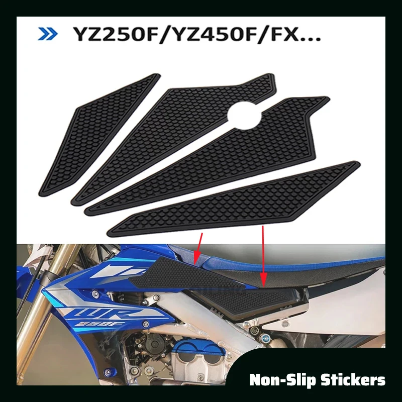 For YAMAHA YZ250F YZ250FX YZ450F YZ450FX WR250F WR450F 2014-2019 Motorcycle Anti-Skid Sticker Waterproof Pad side Fuel Tank
For YAMAHA YZ250F YZ250FX YZ450F YZ450FX WR250F WR450F 2014-2019 Motorcycle Anti-Skid Sticker Waterproof Pad side Fuel Tank