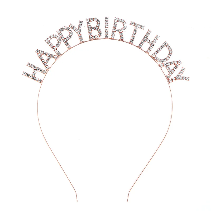10pcs Girls Women Happy Birthday Headbands Party Decorations Rhinestone Crystal Diamond Princess Hair Band Metal Alloy Hair Hoop 
10pcs Girls Women Happy Birthday Headbands Party Decorations Rhinestone Crystal Diamond Princess Hair Band Metal Alloy Hair Hoop