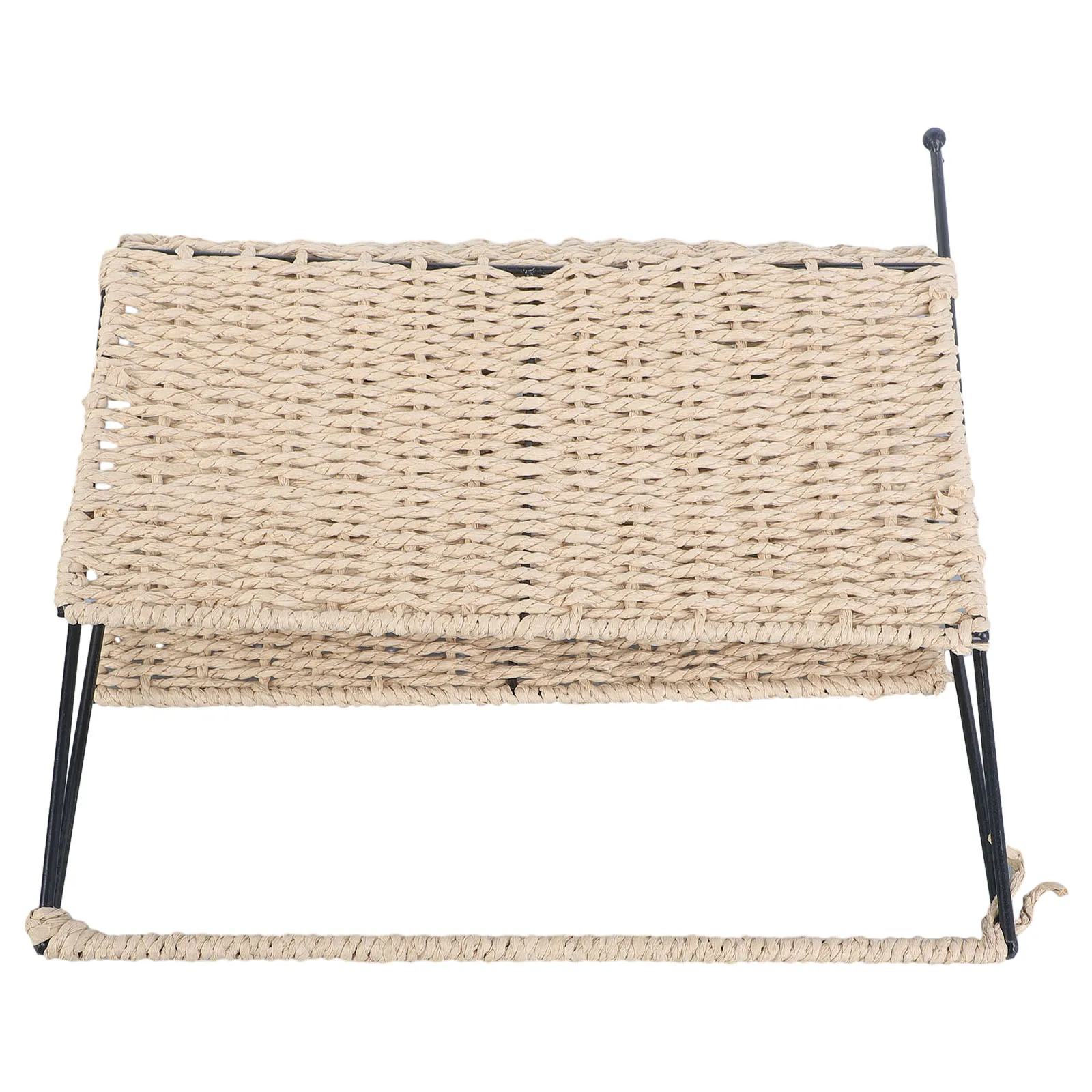 Bedroom Storage Basket Handmade Woven 13.8\"x6.3\"x14'' Durable Handwoven Light Curry Lightweight Newspapers
Bedroom Storage Basket Handmade Woven 13.8\"x6.3\"x14'' Durable Handwoven Light Curry Lightweight Newspapers
