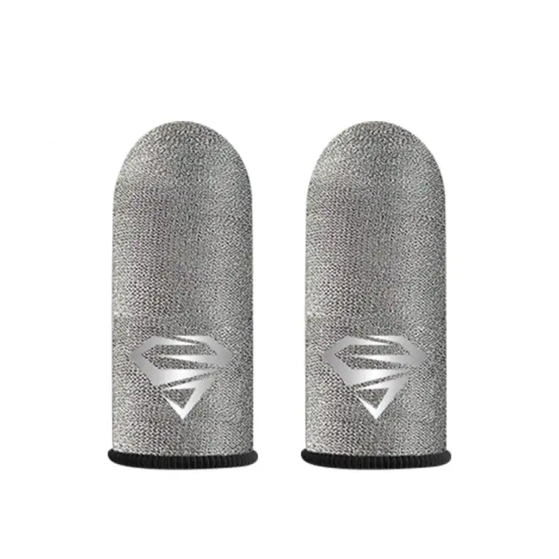 Sweatproof Touch Screen Fingertip Cover Gloves Sensitive Mobile Game Fingertip Gloves Silver Fiber Non-slip Finger Cots
Sweatproof Touch Screen Fingertip Cover Gloves Sensitive Mobile Game Fingertip Gloves Silver Fiber Non-slip Finger Cots