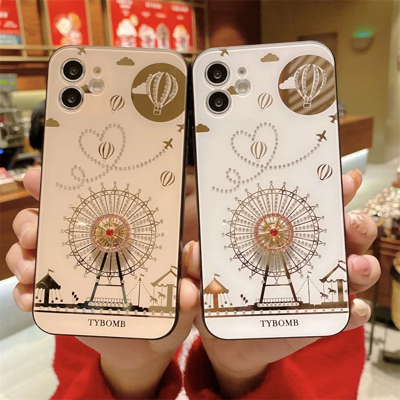 Luxury Glitter Metal 3D Rotating Sky Wheel Protection Shockproof Phone Cases For Iphone 13 12 11 Pro Max XS 7 Plus Back Cover
Luxury Glitter Metal 3D Rotating Sky Wheel Protection Shockproof Phone Cases For Iphone 13 12 11 Pro Max XS 7 Plus Back Cover