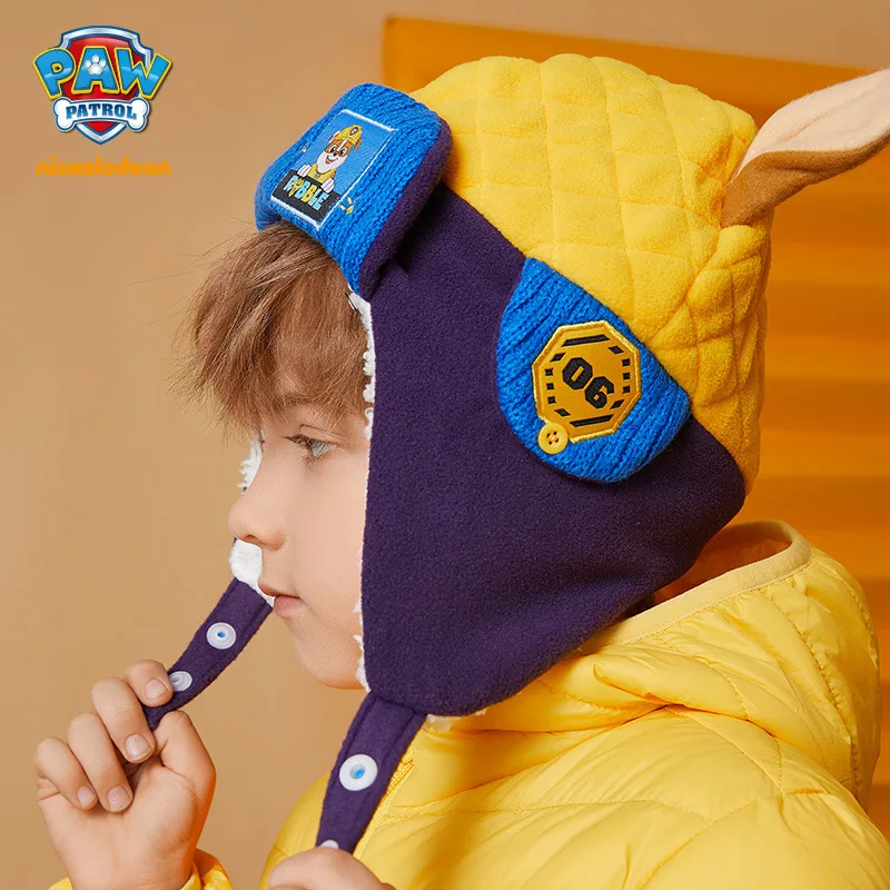 Children's Hat Plus Velvet Paw Patrol Anime Figures Chase Marshall Skye New Kids Knitted Hat Cute Warm Ear Protection Cotton Hat
Children's Hat Plus Velvet Paw Patrol Anime Figures Chase Marshall Skye New Kids Knitted Hat Cute Warm Ear Protection Cotton Hat